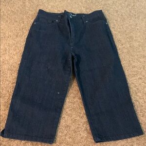 Gloria Vanderbilt Blue Ankle Cropped Jeans